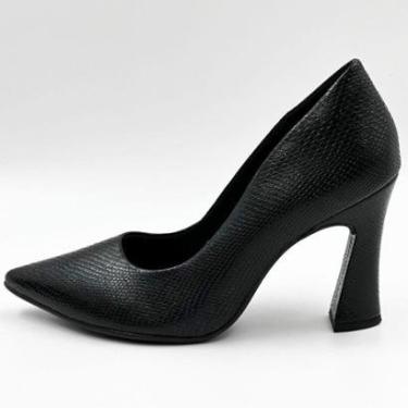 Imagem de Sapato Piccadilly Salto Alto Bico Fino Feminino-Feminino