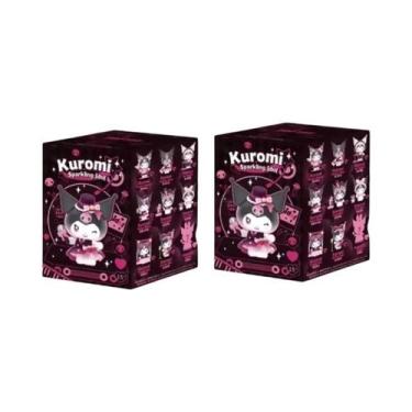 Imagem de Brinquedos Em Caixa Surpresa Kawaii Sanrio Kuromi Da Série Idol Brilha