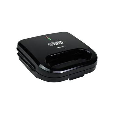 Imagem de Sanduicheira Elétrica Mallory Supreme Toast - Compacta, Placas Antiaderentes, Faz 2 Pães, Cortes Precisos, Luzes LED e Alça com Trava