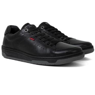 Imagem de Sapatênis Masculino Ferracini Casual Vox Couro Elástico Confortável 8051-617-Masculino