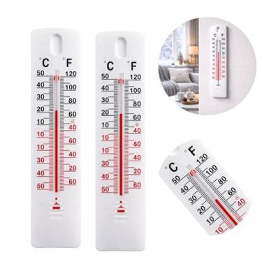 Imagem de 2 Termômetros Ambiente Plástico Celsius Ideal Casa Escritório - Ami