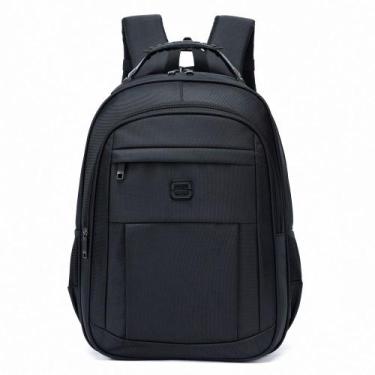 Imagem de Mochila Masculina Trekker Notebook Resistente Preta