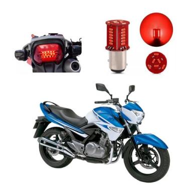 Imagem de Lâmpada Led Freio 2 Polos Sequencial Strobo Moto Inazuma 250CC 2015