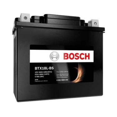 Imagem de Bateria de Moto BTX18L-BS 18AH 12V Selada - Bosch