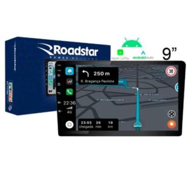 Imagem de Multimídia 9 Android com CarPlay Sem Fio QuadCore 2GB32GB Pro Line RS9