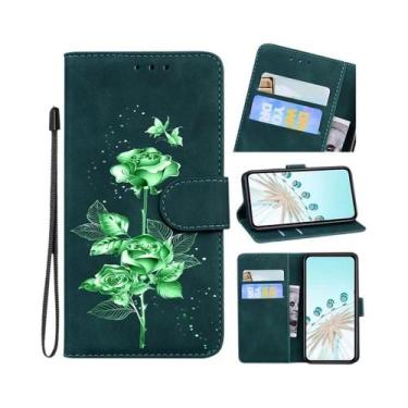 Imagem de Capa De Couro Flip Wallet Para Samsung Galaxy A26 A25 A17 A16 A24 A23 