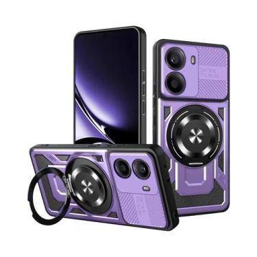 Imagem de Capa De Telefone Magnética Rotativa 360 Graus Para Mi Poco X7 Pro, Cap