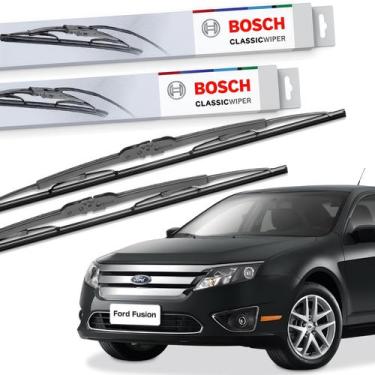 Imagem de Par Palheta Limpa Parabrisa Bosch Classic Fusion 2006 a 2012