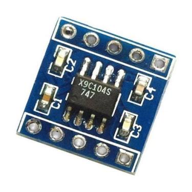 Imagem de Módulo Potenciômetro Digital X9C104 - 100k Ohm - RoboBuilders