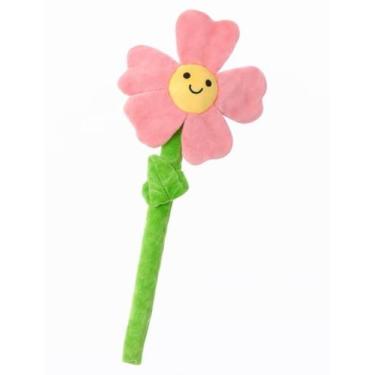 Imagem de Brinquedo Interativo FOFOS Flor de Pelúcia e Corda para Cães - Petta