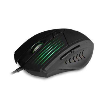 Imagem de Mouse Gamer C3Tech MG-10BK USB 2400DPI 6 Botões Led Multicolors - Pret