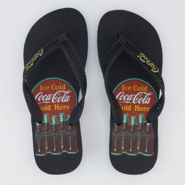 Imagem de Chinelo Coca Cola Bottle Circle Masculino-Masculino