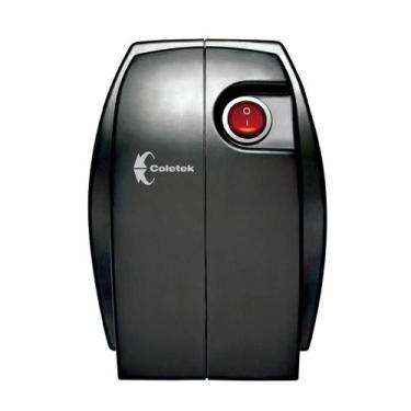 Imagem de Estabilizador Coletek 300VA Entrada Bivolt Manual Saída 115V 4 Tomadas