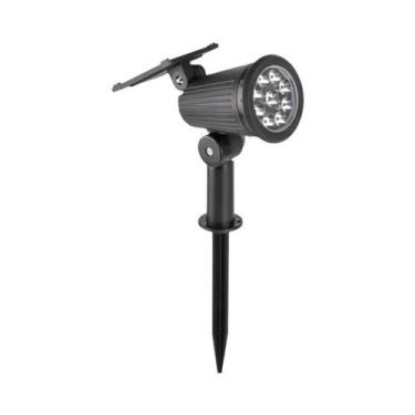 Imagem de Refletores Solares LED Ajustáveis Com 9 LEDs, À Prova d'Água IP65, Ilu