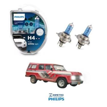 Imagem de Lâmpadas Farol GM D-10 Philips H4 CrystalVision