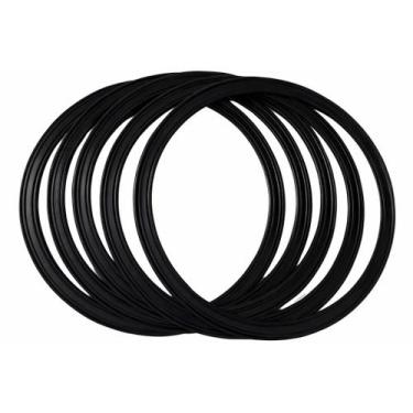 Imagem de Kit 5 Argolas de Agilidade 41cm  Treino Funcional, Coordenação, Veloci