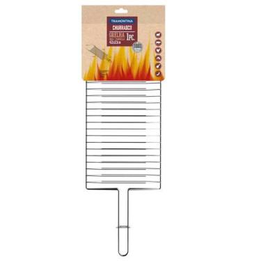 Imagem de Grelha Grill Parrilha 42x23cm Churrasco - Tramontina
