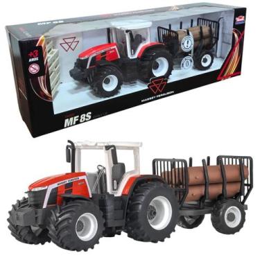 Imagem de Trator Tora Massey Ferguson MF8S Usual 861 - Usual Brinquedos