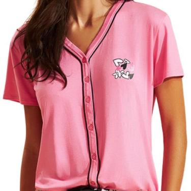 Imagem de Pijama recco americano feminino ref: rec17412, Rosa, 46