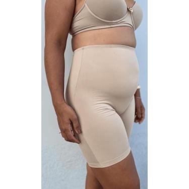 Imagem de Bermuda Segunda Pele Pós Parto Nude Dona Chica - Barriga Charmosa, Nud