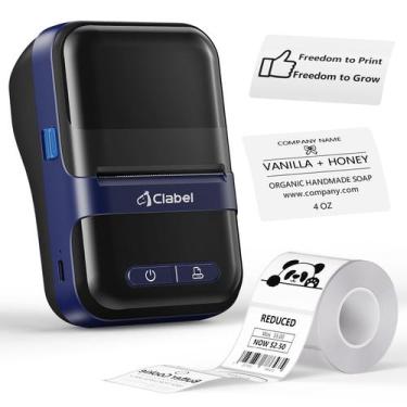 Imagem de Impressora térmica Bluetooth CLABEL 221B para etiquetas de 2"