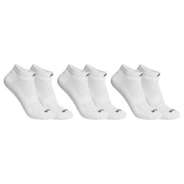 Imagem de Kit 3 Pares Meia Cano Curto Invisível Up Performance Dry Tecido Ventil