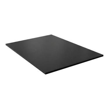 Imagem de Tampo Multiuso Prateleira Abmaza 80cm X 51cm X 1.5cm MDF 100% Preto