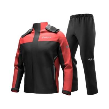 Imagem de Conjunto De Capa De Chuva Para Motociclistas, Jaqueta E Calças Para Pr