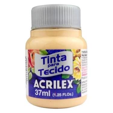 Imagem de Tinta Tecido Fosca 37ml Cor 538 Amarelo Pêssego Acrilex