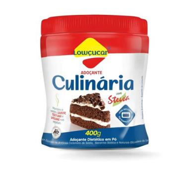 Imagem de Adocante Culinario Lowcucar Com Stevia Pote 400g - Lowçucar