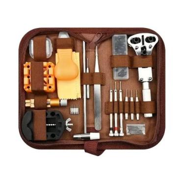 Imagem de Kit De Reparo De Relógios 168 Peças: Conjunto De Ferramentas Para Abri
