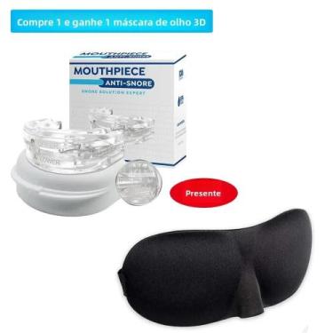 Imagem de Protetor Bucal De Silicone Antirronco, Auxiliar De Sono, Dispositivo P