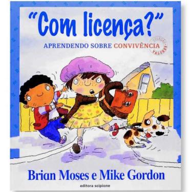 Imagem de Com Licença - Editora Scipione