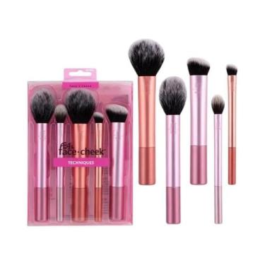 Imagem de Conjunto De Pincéis De Maquiagem Ecológicos Para Mulheres, Ferramenta 