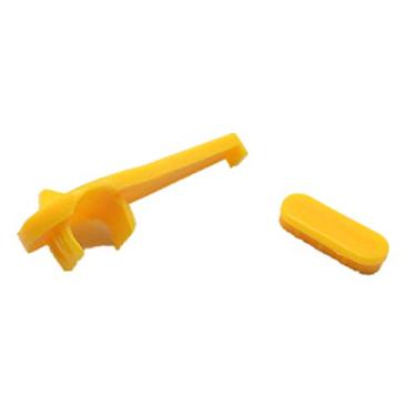 Imagem de Ewandor — Peça de máquina de pneu, protetor de aro de nylon para trocador de pneu | inserção de plástico para cabeça de demissão de montagem – cauda protetora para cabeça de pato — acessório de proteção para ferramenta de reparo de pneu de roda (03YKM, 3 pares)