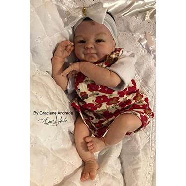 Imagem de Boneco bebê Reborn Michelle 2 molde importado autentico