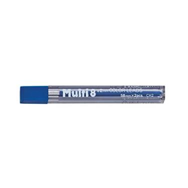 Imagem de Pentel Refil de chumbo multicolorido de 8 mm, azul (CH2-C)