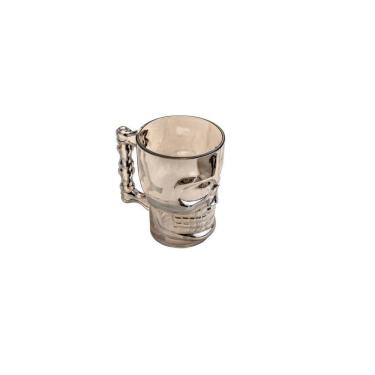 Imagem de Caneca P/Chopp E Cerveja Vidrocaveira Rock Style Cinza 510Ml