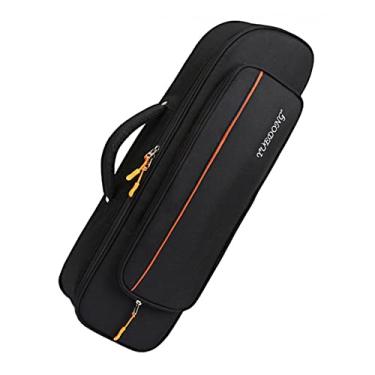 Imagem de Nova bolsa de instrumento musical para adultos macia mochila para peças de trompete de buzina