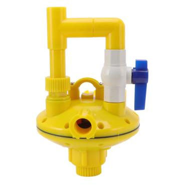 Imagem de Asixxsix Regulador de linha de água, regulador de pressão de recuo de 2 vias, bebedor automático, regulador de linha de água, válvula redutora de aumento, equipamento de alimentação para frango, pato, coelho, aves