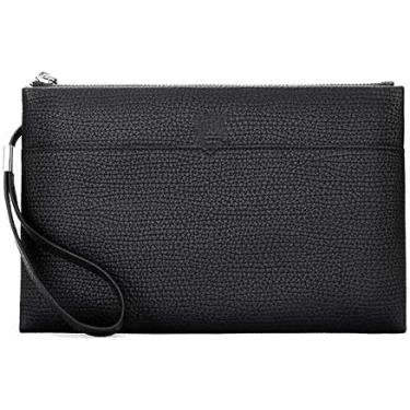 Imagem de Bolsa carteira masculina, bolsa à prova d'água, negócios/escritório/viagem/estudante, carteira masculina, bolsa de grande capacidade masculina embreagem, bolsa masculina moda bolsa