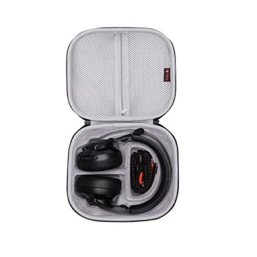 Imagem de XANAD Estojo de transporte para fones de ouvido JBL, compatível com fone de ouvido JBL Quantum One/810/800/400/300/100/600/200/50 para jogos – Bolsa de armazenamento de viagem com cancelamento de