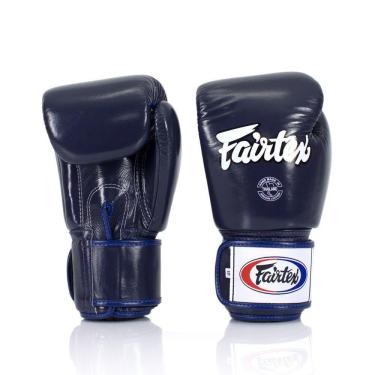 Imagem de Luva de Boxe e Muay Thai Couro Fairtex Azul 16 Oz