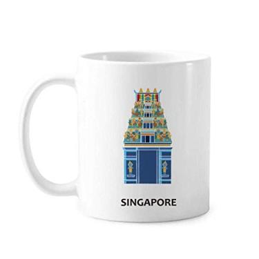 Imagem de Caneca Singapore Greeting Building cerâmica cerâmica xícara de café porcelana louça
