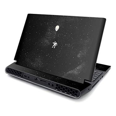 Imagem de Película MightySkins para Alienware AREA-51M R2 (2020) - Preto abstrato | Capa protetora de decalque de vinil durável, exclusiva | Fácil de aplicar, remover e mudar estilos | Feito nos EUA, Gravidade