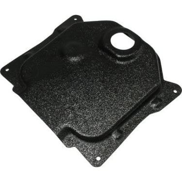 Imagem de MotoGroup Tampa de tanque de gasolina de plástico preto texturizado/substituição para Honda Ruckus