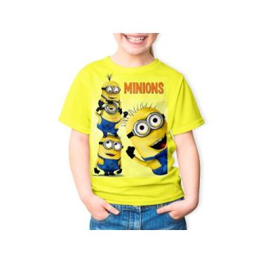 Imagem de Camiseta Infantil 21 Minions Desenho Filme  - Primus