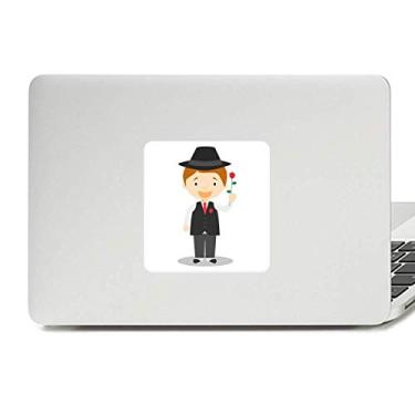 Imagem de Terno preto Argentina decalque vinil paster laptop adesivo decoração PC