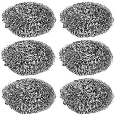 Imagem de Bola de arame de aço, escova de panela, acessórios de cozinha finos e delicados, ferramenta de limpeza de louça, cozinhas escolares para instalações de enfermagem, serviços de buffet