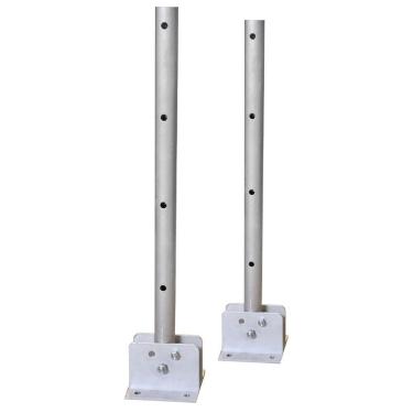 Imagem de Varal Roupa Alumínio Articulado Dobrável Parede Muro